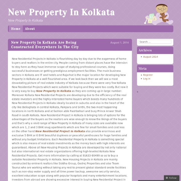 New Property In Kolkata