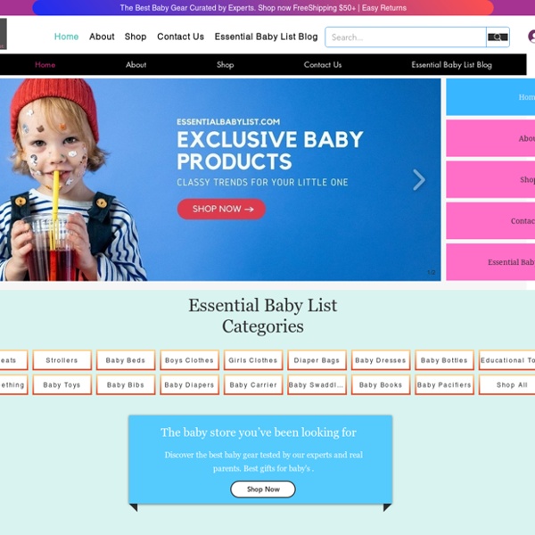 Buy the Best Newborn & Baby Products