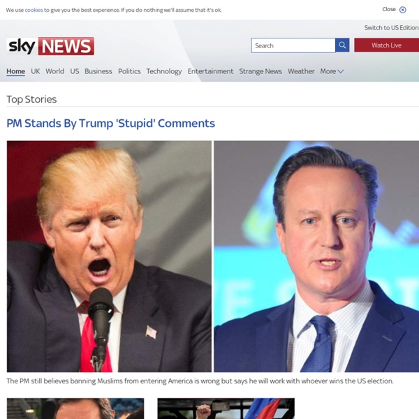 Sky News - First For Breaking News From The UK And Around The World