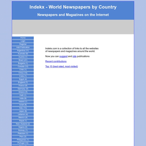 World Newspapers and Magazines