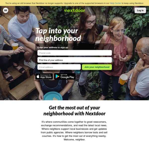 Nextdoor: Join the free private social network for your neighborhood