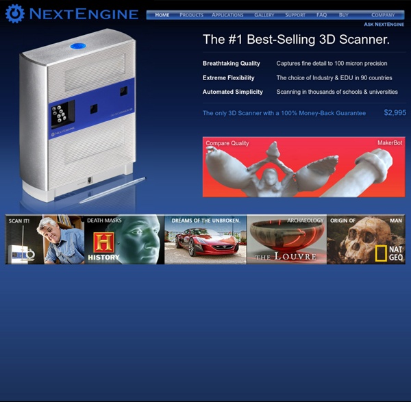 NextEngine 3D Laser Scanner