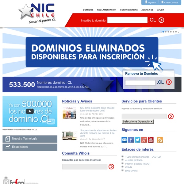 NIC Chile - Dominio CL