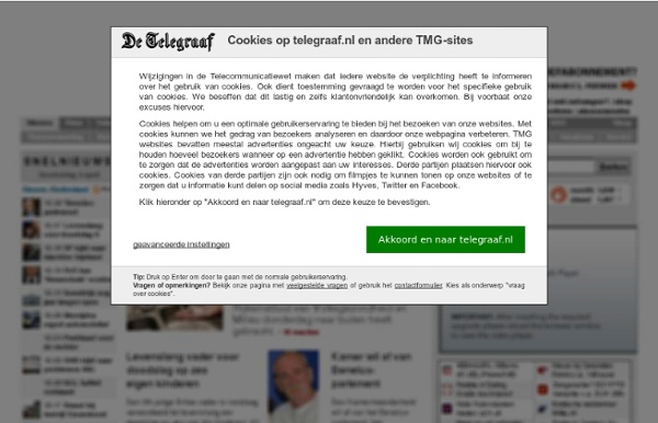 Telegraaf.nl cookie consent