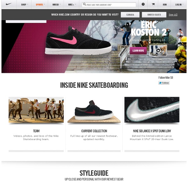 Nike Skateboarding / Team
