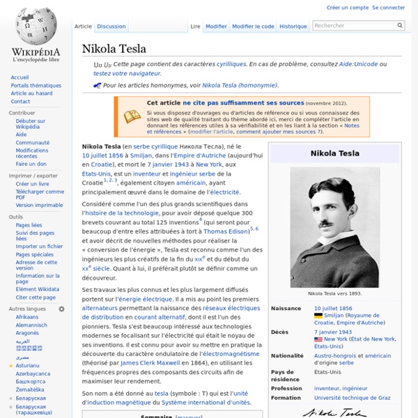 Nikola Tesla