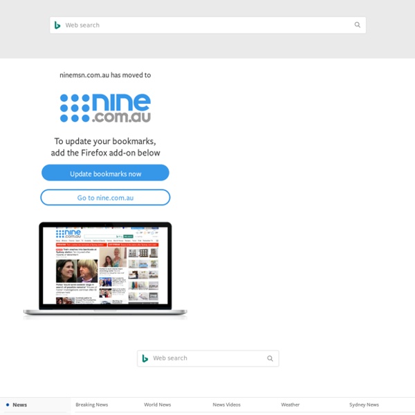 Ninemsn Homepage - Hotmail, Messenger, News, Sport & More