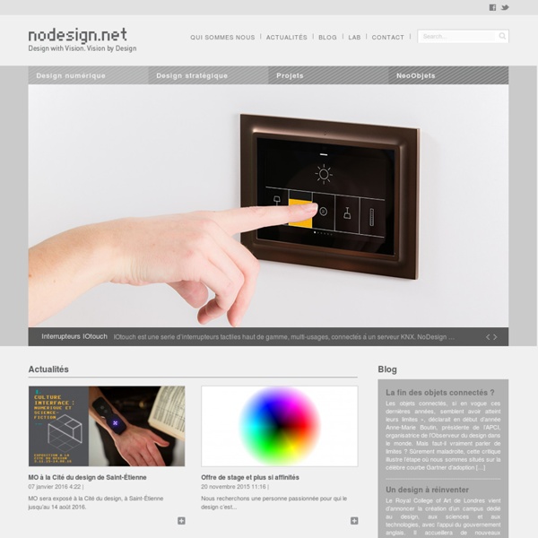 NoDesign - Design, Numérique, Innovation.