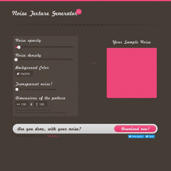 Noise Texture Generator v2.1
