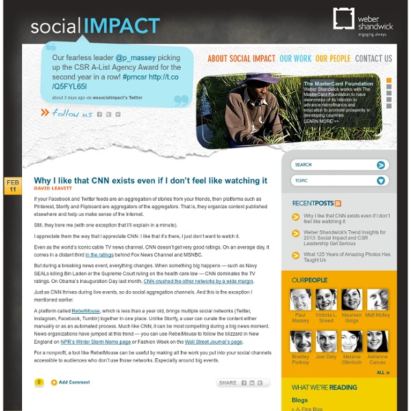 Weber Shandwick Social Impact is a global a