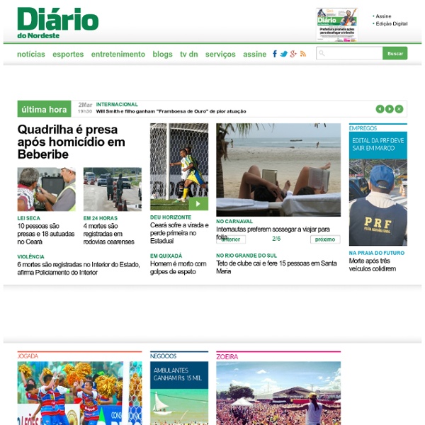 Diário do Nordeste - O maior e melhor jornal do nordeste