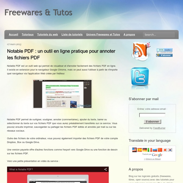 Un outil en ligne pratique pour annoter les fichiers PDF