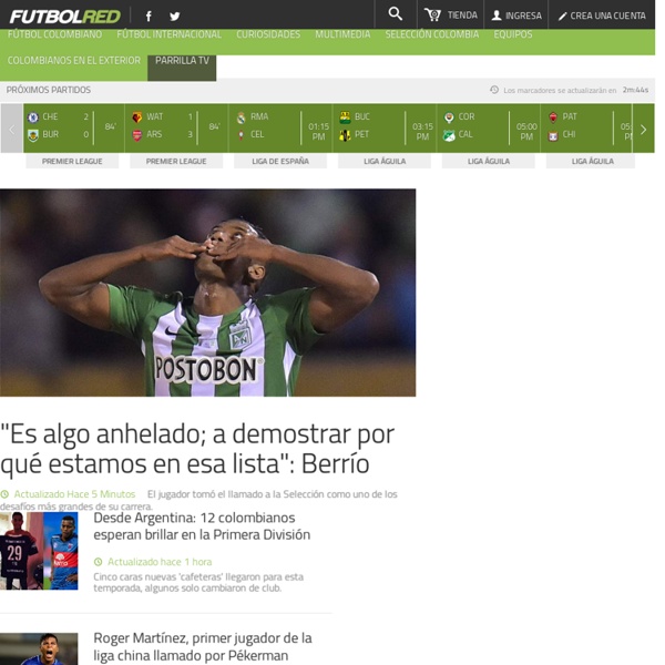 Noticias de fútbol colombiano - futbolred.com