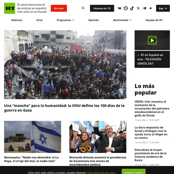 RT en Español - Noticias internacionales