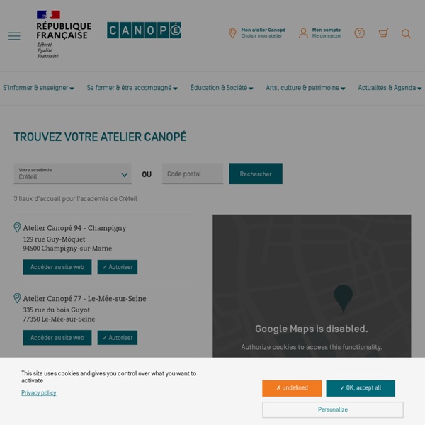 Canopé Créteil - Kit pédagogique pour les référents numériques