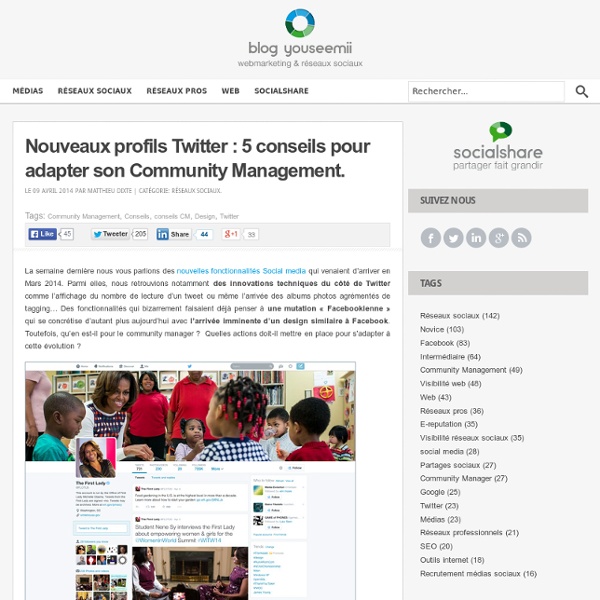 Nouveaux profils Twitter : 5 conseils pour adapter son CM