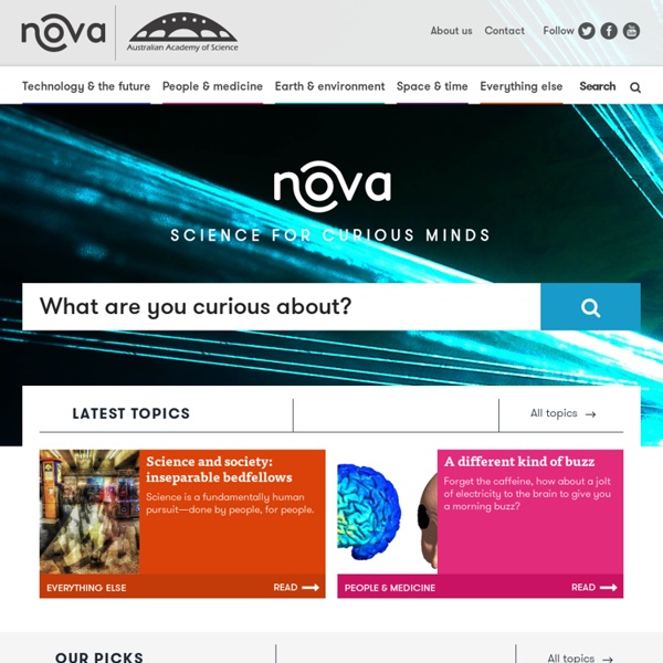 Nova - Science for curious minds