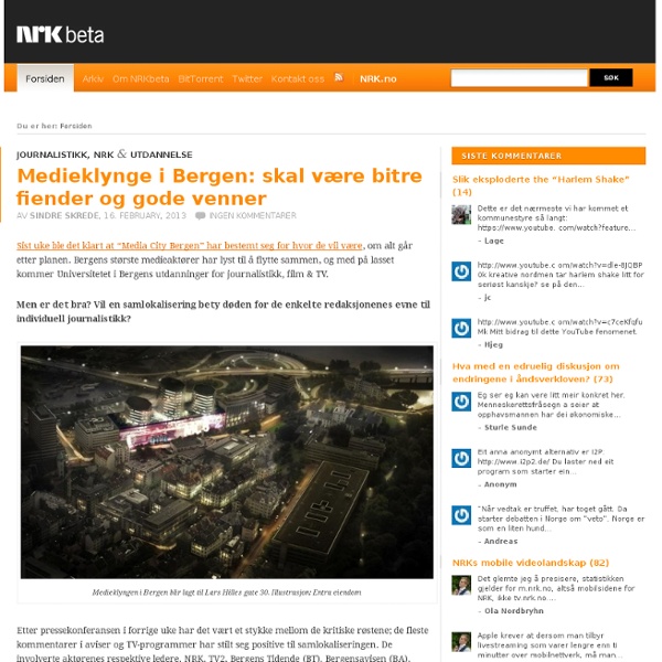 NRKbeta: NRKs sandkasse for teknologi og nye medier