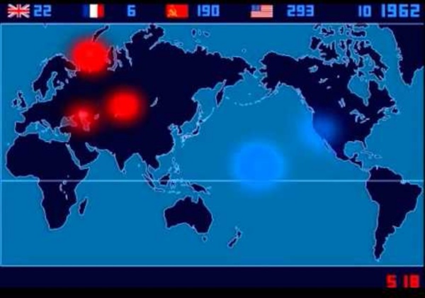 Every Nuclear Explosion Since 1945