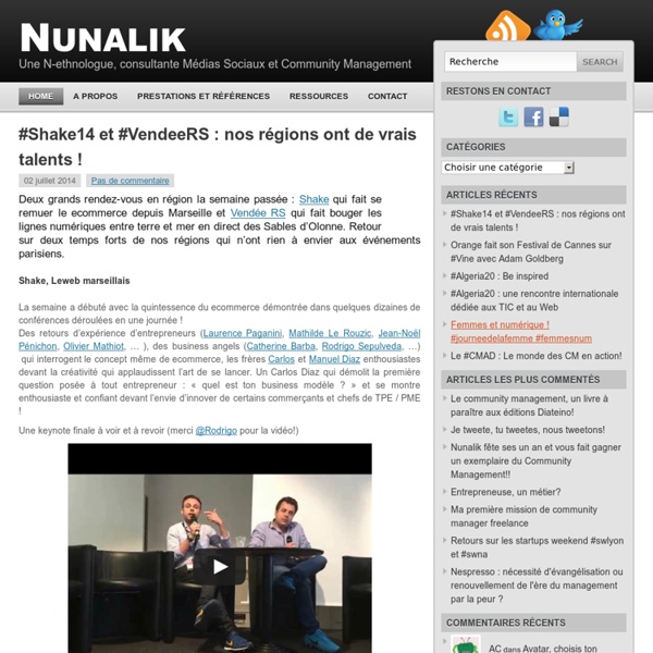 Nunalik - Le blog d'une Community Manager