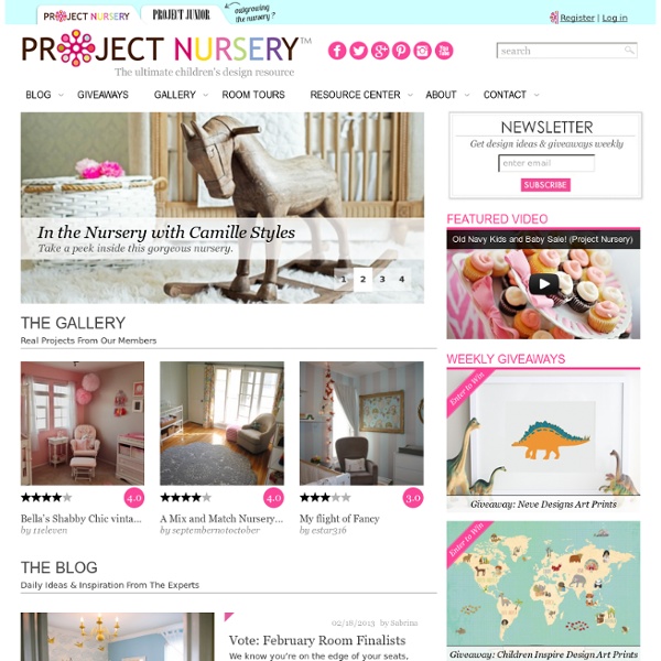 Project Nursery - Inspiring Baby Rooms, Nursery Design Ideas and Children's Room Decor