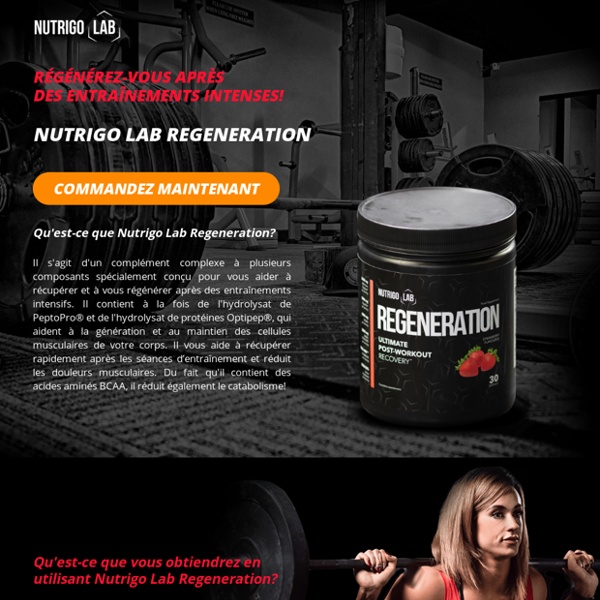 NutrigoLab - Regeneration