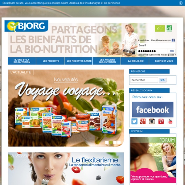 Bjorg.fr Bio-Nutrition