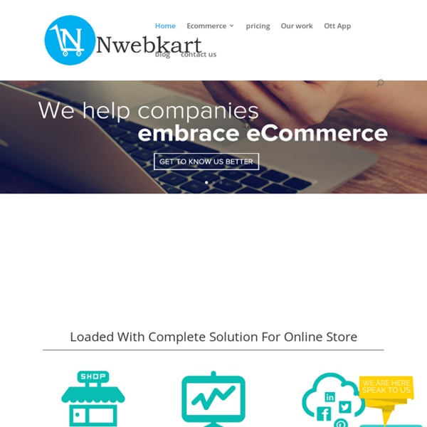 Nwebkart- Creates Online store