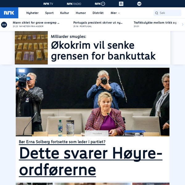 Nyheter, tv og radio fra Norge og hele verden - NRK.no