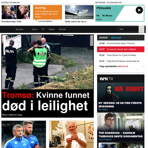 NRK.no – nyheter, tv og radio fra Norge og hele verden