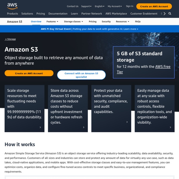 Simple Storage Service (Amazon S3)