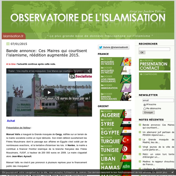 Observatoire Islamisation