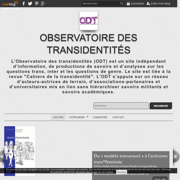 Observatoire Des Transidentités