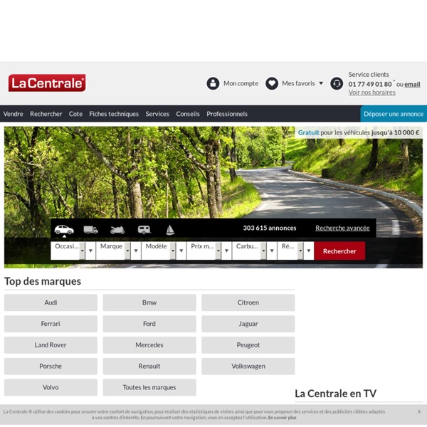 Voiture occasion - Annonce auto, achat et vente voiture occasion - La Centrale.fr
