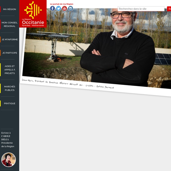 Site officiel de la région Languedoc-Roussillon