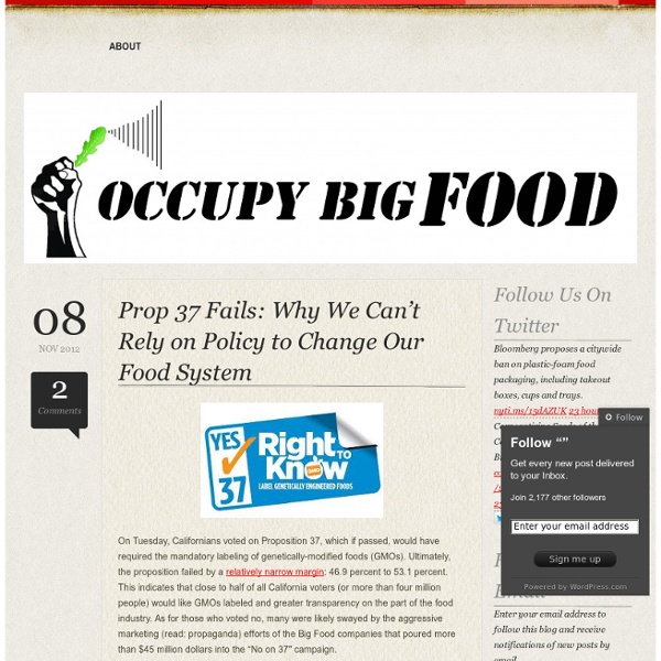 Occupybigfood.wordpress