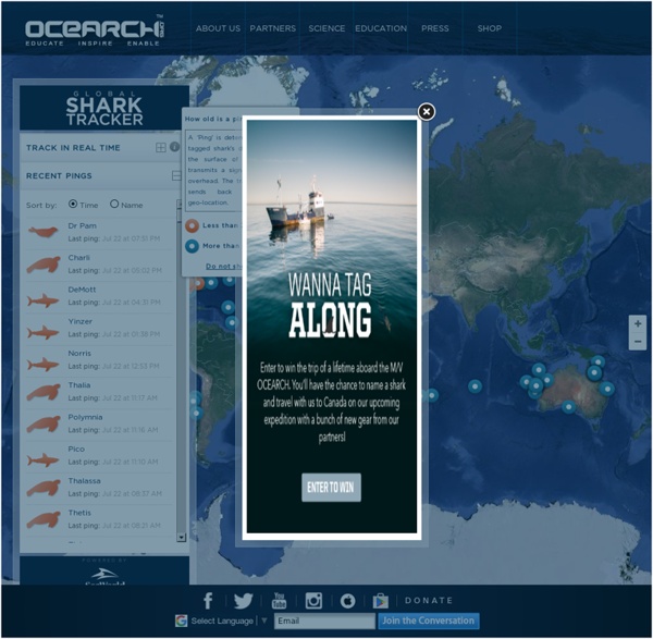 OCEARCH Global Tracking Central