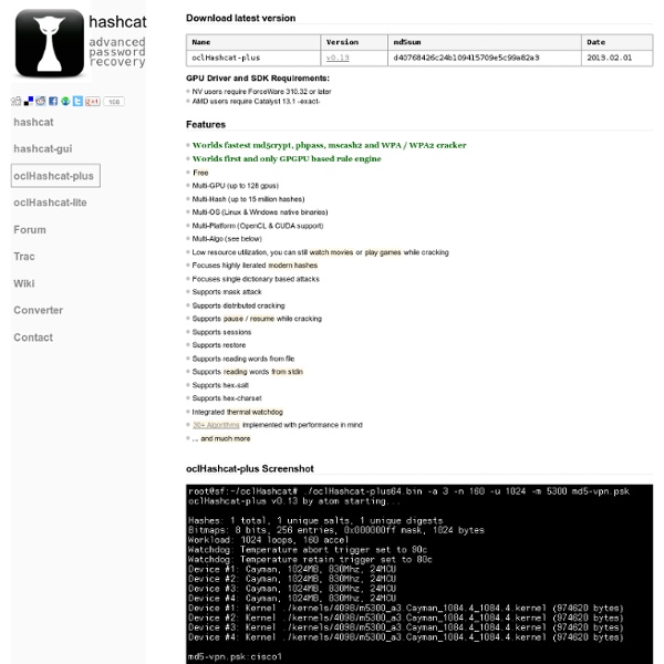 скачать oclhashcat plus