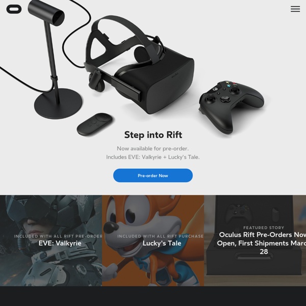 Oculus Rift - Virtual Reality Headset for 3D Gaming