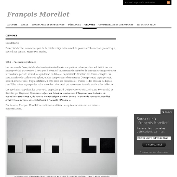 François Morellet