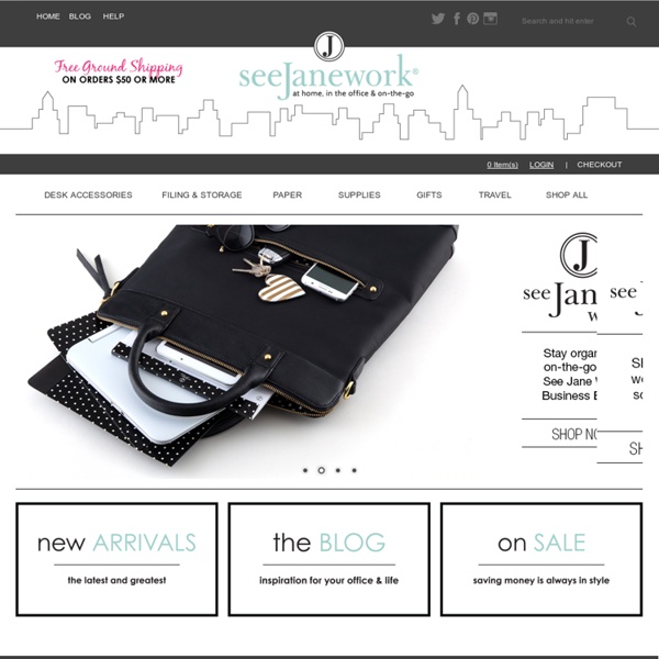 Cute & Stylish Office Supplies at See Jane Work