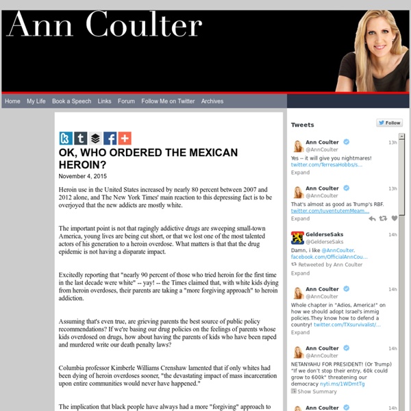 Ann Coulter - Official Home Page