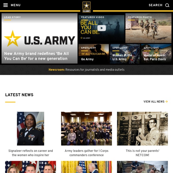 The Official Home Page of the United States Army
