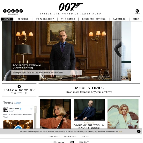 The Official James Bond 007 Website