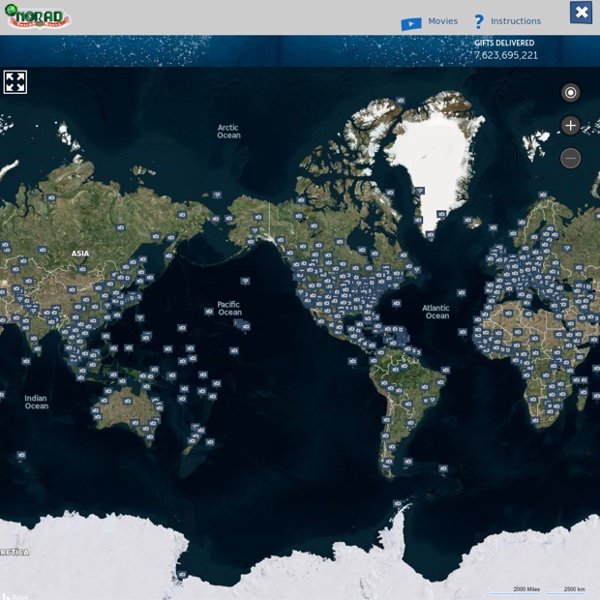 Official NORAD Santa Tracker Pearltrees