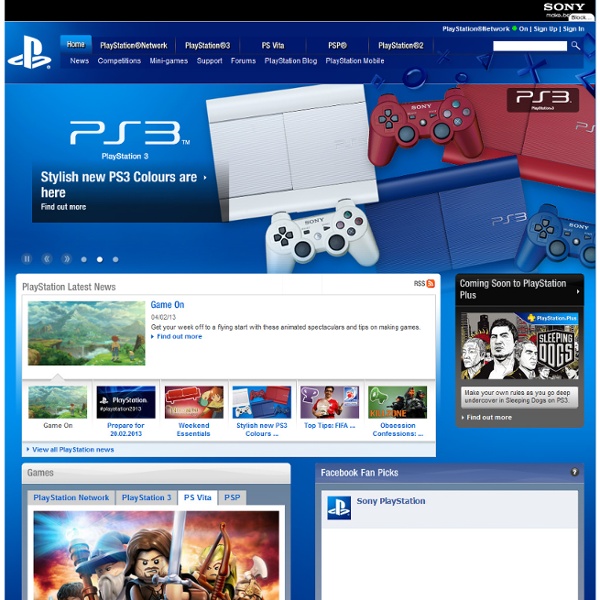 Official PlayStation website