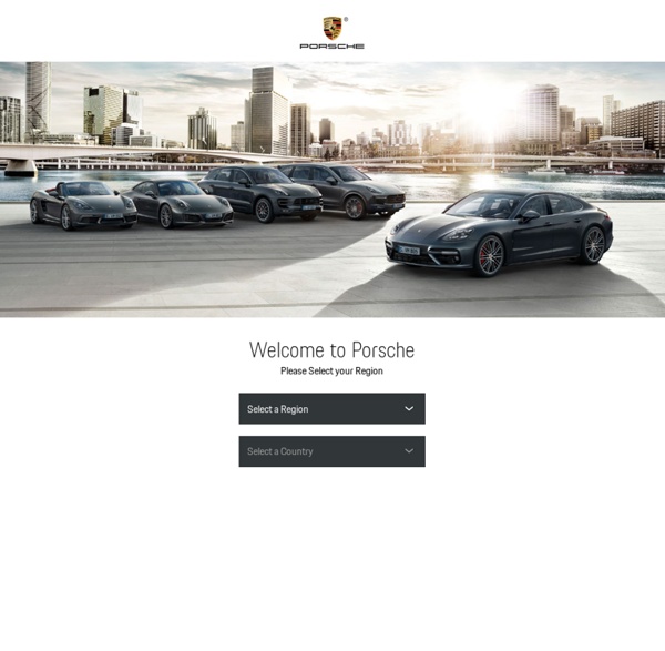 Official Porsche Website