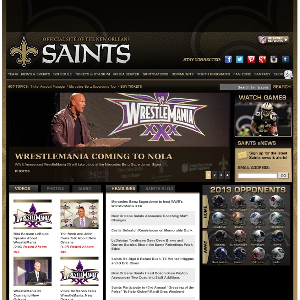 Official Site of the New Orleans Saints