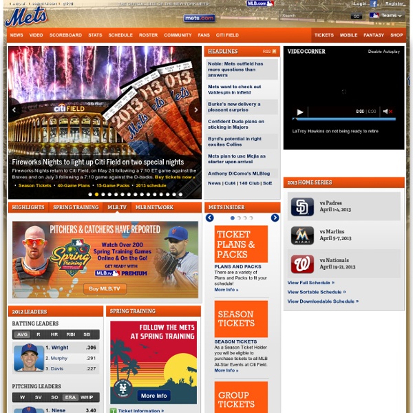 The Official Site of The New York Mets