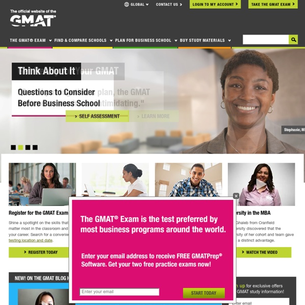 The Official GMAT Web Site
